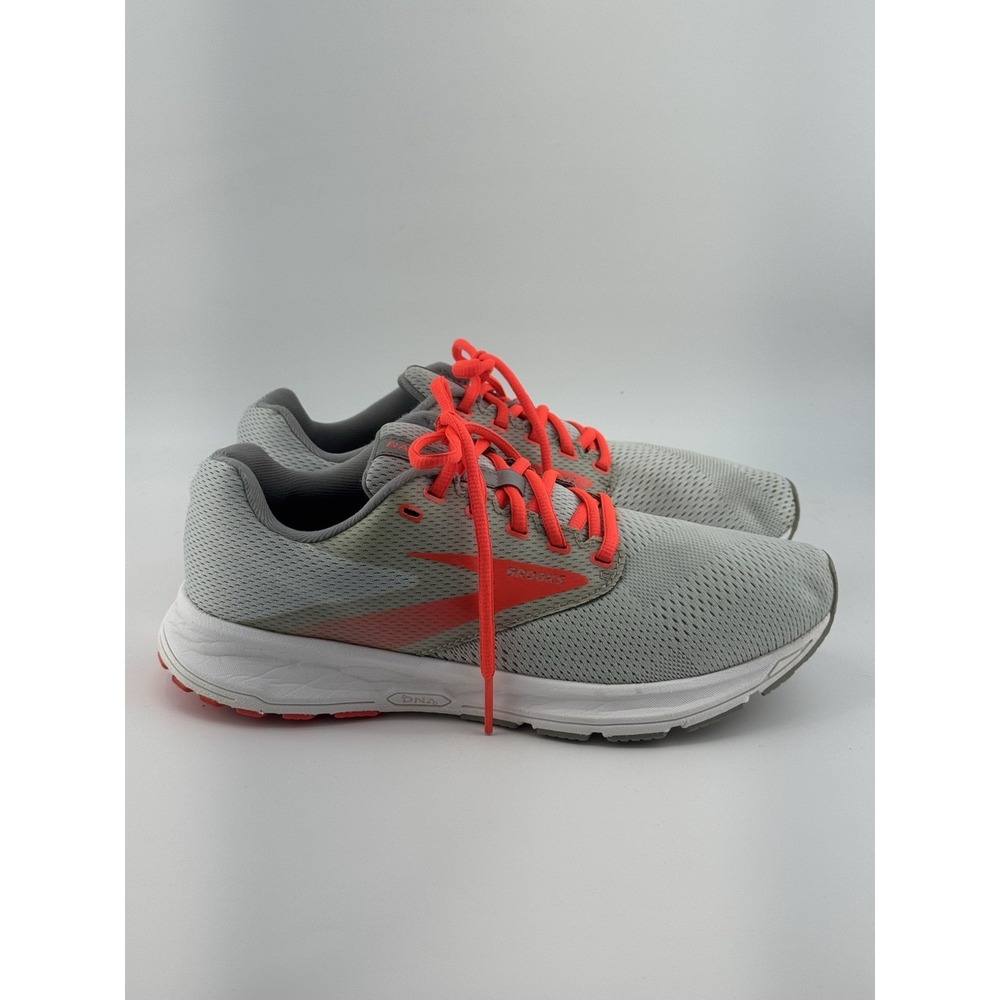 Brooks Range Running Shoes Gray Coral Shoes Sneakers Women's Size 9.5